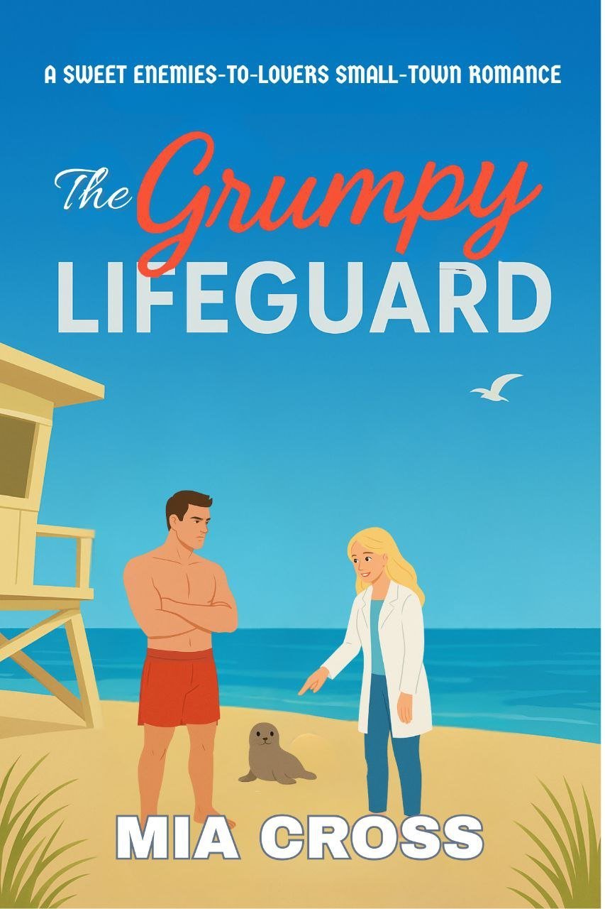 The Grumpy Lifeguard, cover