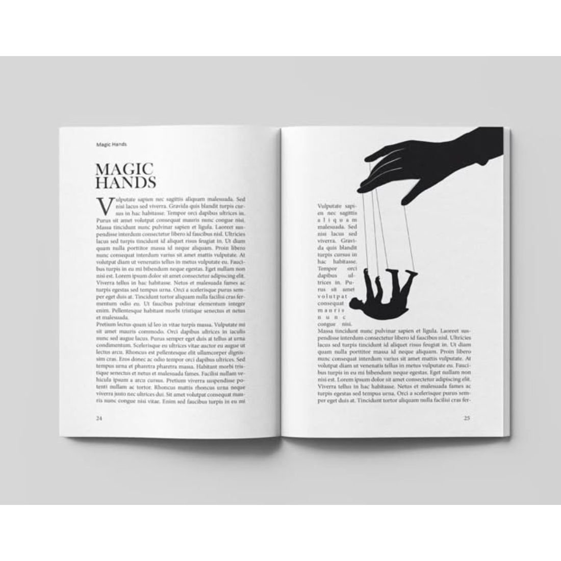 Drop-cap chapter opener, book interior formatting